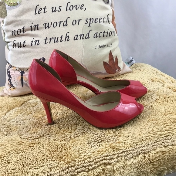 *4/$20* Cato Pink Patent Leather Shoes.NWOT - Picture 1 of 6